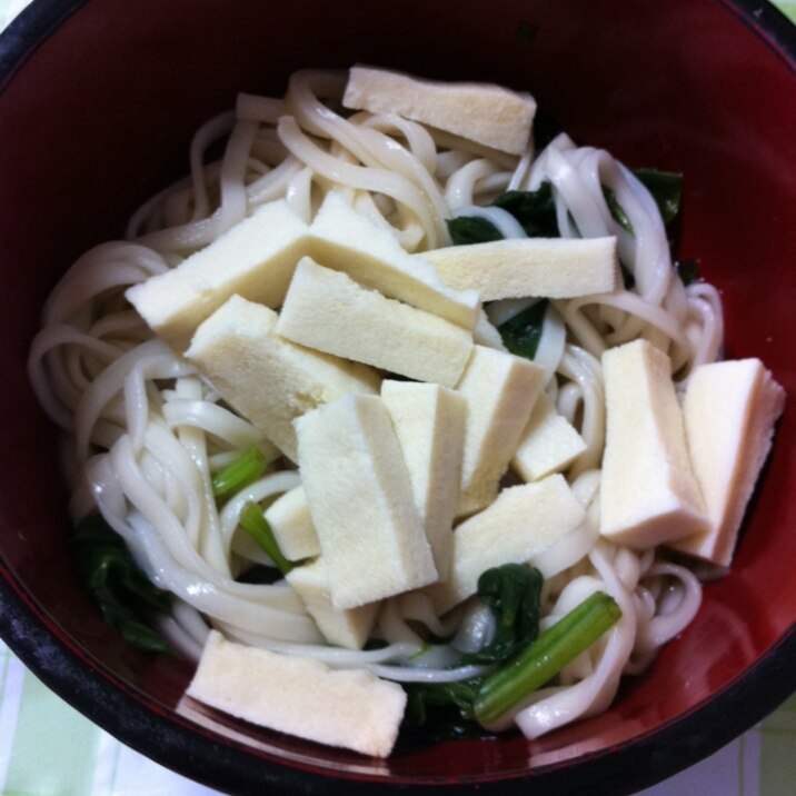 ヘルシー★高野豆腐うどん